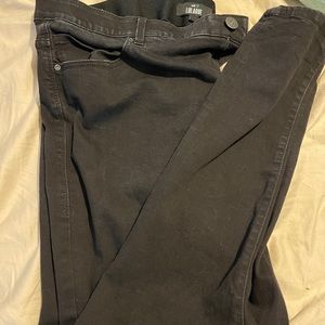 Lularoe black skinny denim 40
